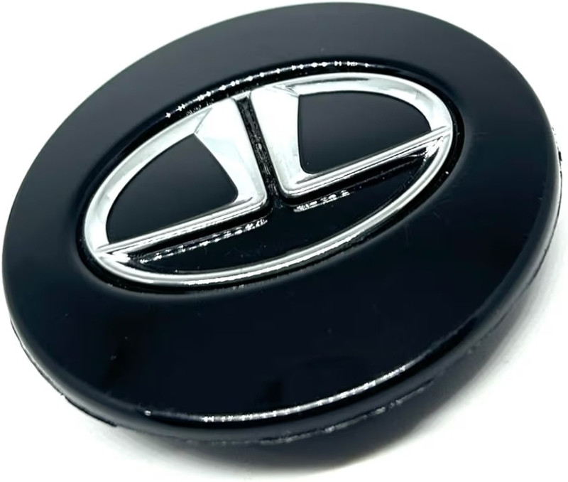 ARK OE Wheel Hub Cap Tata Harrier 2020-Safari Storme 2020-Punch 2023 Set of 1 Black Car Flywheel