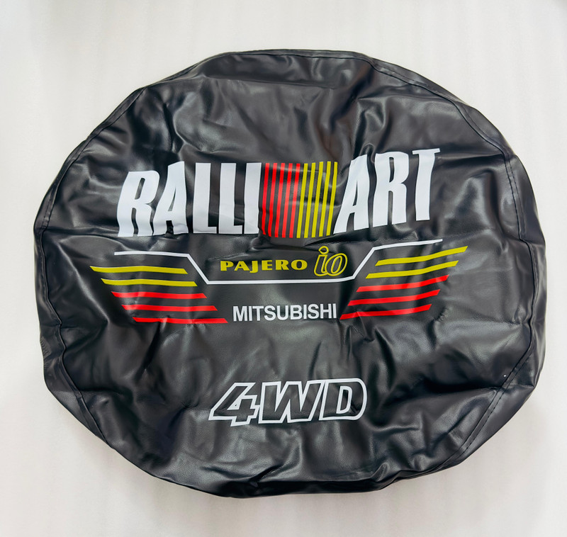 Auto MT Ralliart Soft 16" 17" Stepney Rear Wheel Tire Tyre Cover for Mitsubishi-Pajero Car Flywheel
