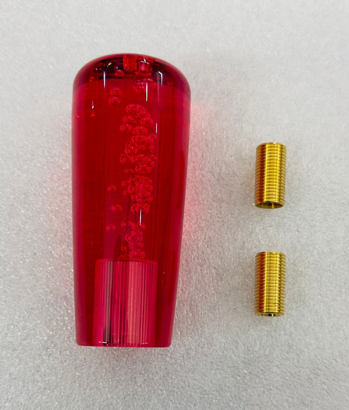 Auto MT 10cm RED-GEL Bubble Gear Shift Knob Gear Attractive,Universal for All Car Car Flywheel