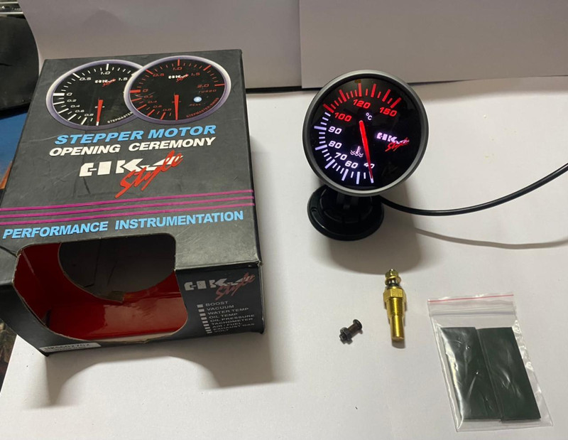 Auto MT HKS RPM WATER TEM. Car Dashboard Meter Gauges Series RPM Universal for all Cars Car Flywheel