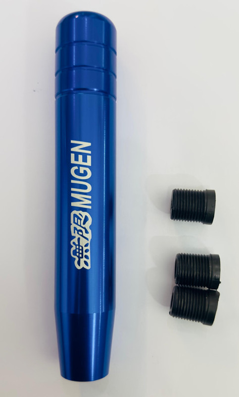 Auto MT BLUE Gear Knob 18CM Long Universal Aluminium Racing Car Manual.Mugen Car Flywheel