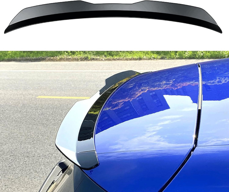 Auto MT 98cm Spoiler-Universal Rear Roof Tail Wing Lip Exterior ABS Accessories Styling Spring Leaf(Car)