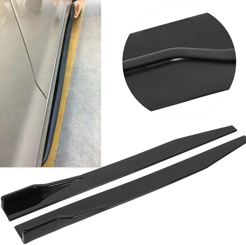 Auto MT Universal Car Side Splitter, 120CM Wing Diffuser, Car Body Styling Side Skirt, Car Flywheel
