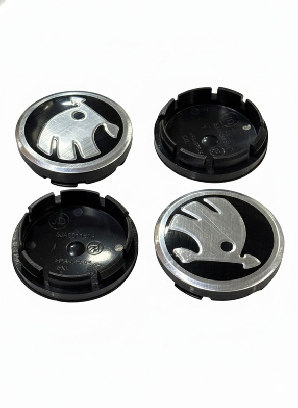 ARK Wheel Hub Cap for Skoda All Old Model Fabia/Laura/Octavia/Superb/Rapid 4Pc 56MM Car Flywheel