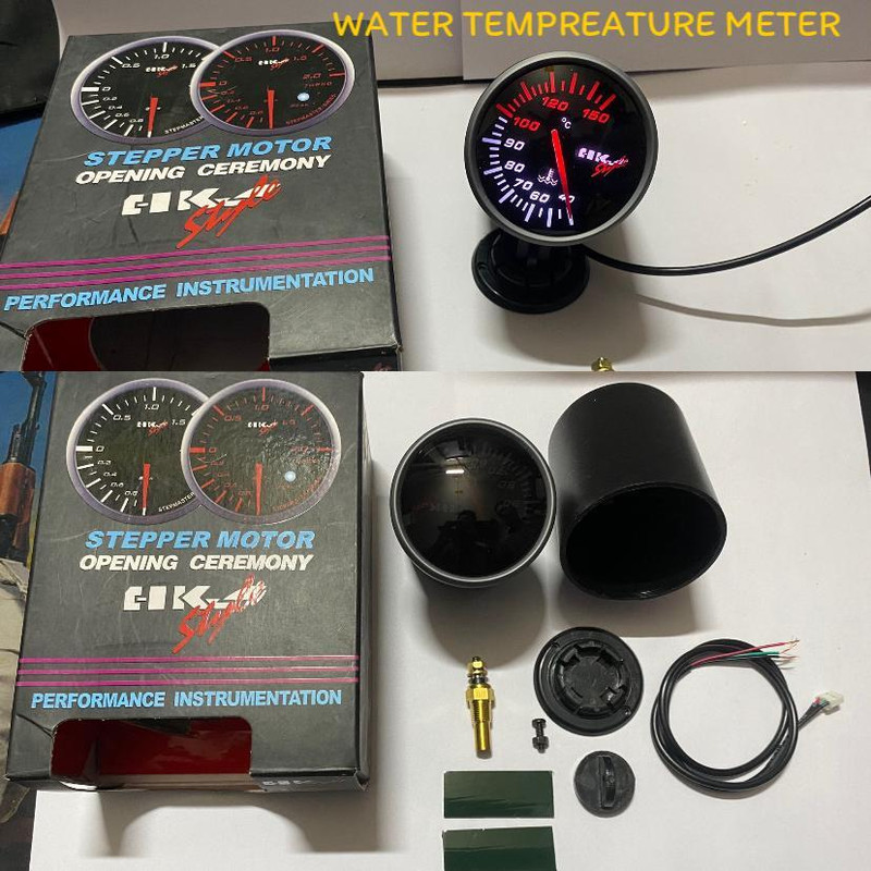 Auto MT HKS RPM WATER METER Gauges Series RPM HKS Car Dashboard Meter UNIVERSAL Car Engine Valve