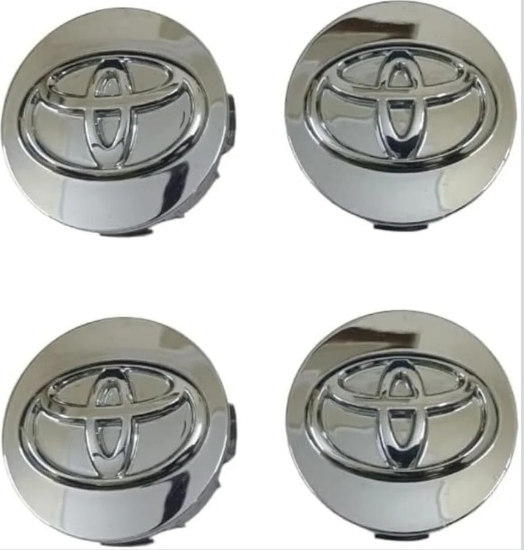 ARK Car Wheel Hub/Center Cap For Innova/innova crysta Set of 4pc Chrome l Car Flywheel