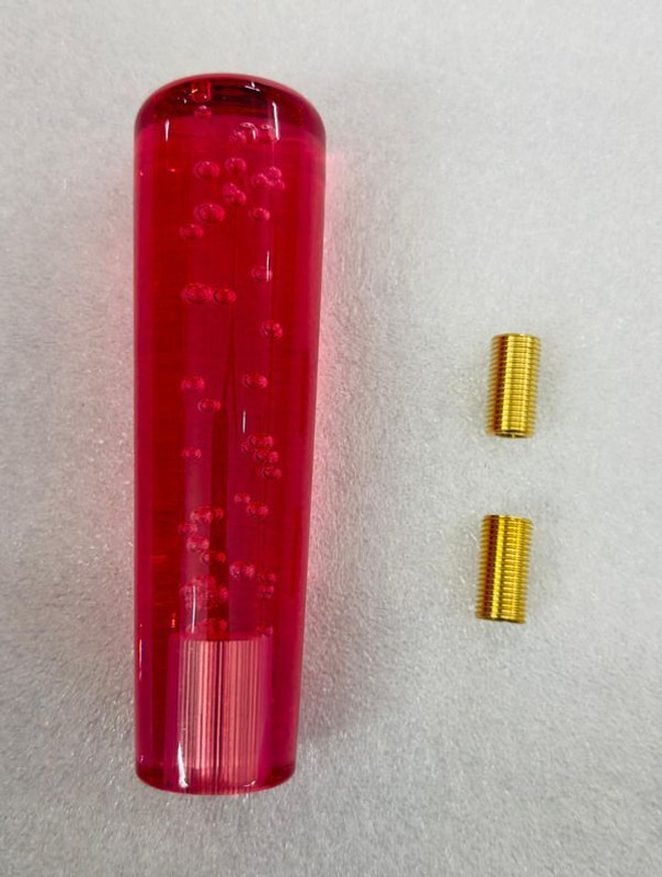 Auto MT 1PC RED 15cm Gel Bubble Gear Shift Knob Shifter Gradient Universal CAR' Car Flywheel