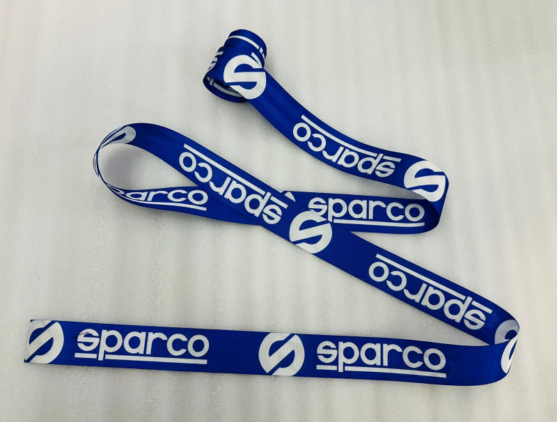Auto MT BLUE SPARCO 3.6m JDM CAR SEAT BELT (Webbing Pad) INTERIOR ACCESSORY Car Flywheel