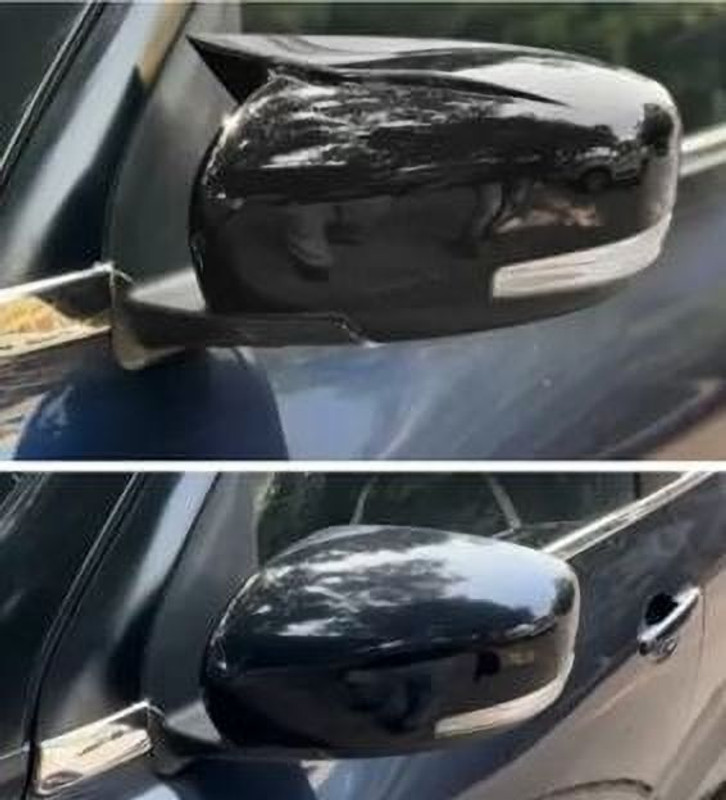 Auto MT Batman Style Car Side Mirror Covers Compatible for Swift Dzire 2017-2025 Model, Car Flywheel