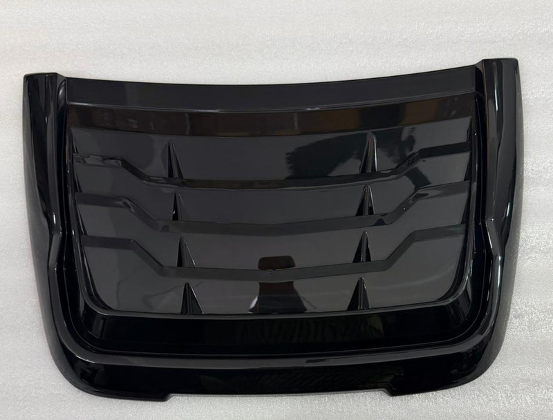 Auto MT Bonnet Scoop Model 2 31x50 Hood Air Vent Decorative Scoop ABS Black-Set of 1 Car Flywheel