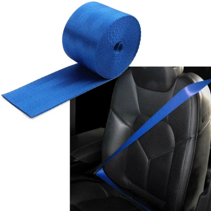 Auto MT BLUE 3.6m, Car Seat Belt (Webbing Pad)JDM DRIFTING SPORTS Universal. Car Flywheel