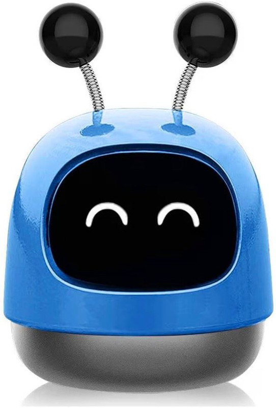 Auto MT Universal Perfume For Dashboard Blue Mini Robot Gadget Design Car Attractive Car Flywheel