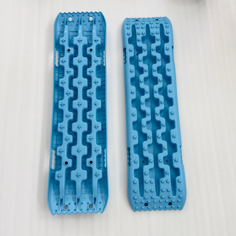 Auto MT 2PC BLUE Traction Boards Recovery Tire Ladder Sand 4X4 Tracks Car Flywheel