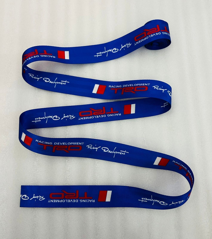 Auto MT Universal TRD Sport Blue 3.6 Seat Belt Interior Accessory -Attractive Car Flywheel