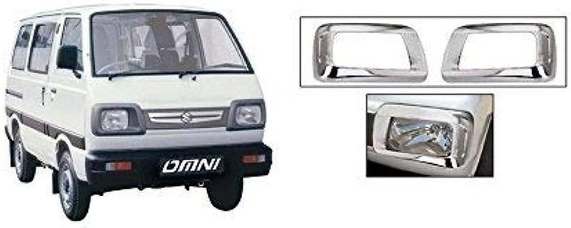 AutoZone Head Light Cover Chrome Finishing Suitable For Maruti Omni Van set of 2pcs Chrome Maruti Omni Van Front Garnish