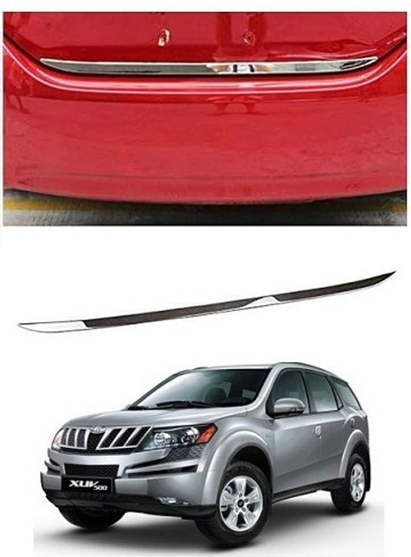 SLSHILPA Chrome Dicky Garnish Compatible with Mahindra XUV 500 Chrome Mahindra XUV 500 Rear Garnish