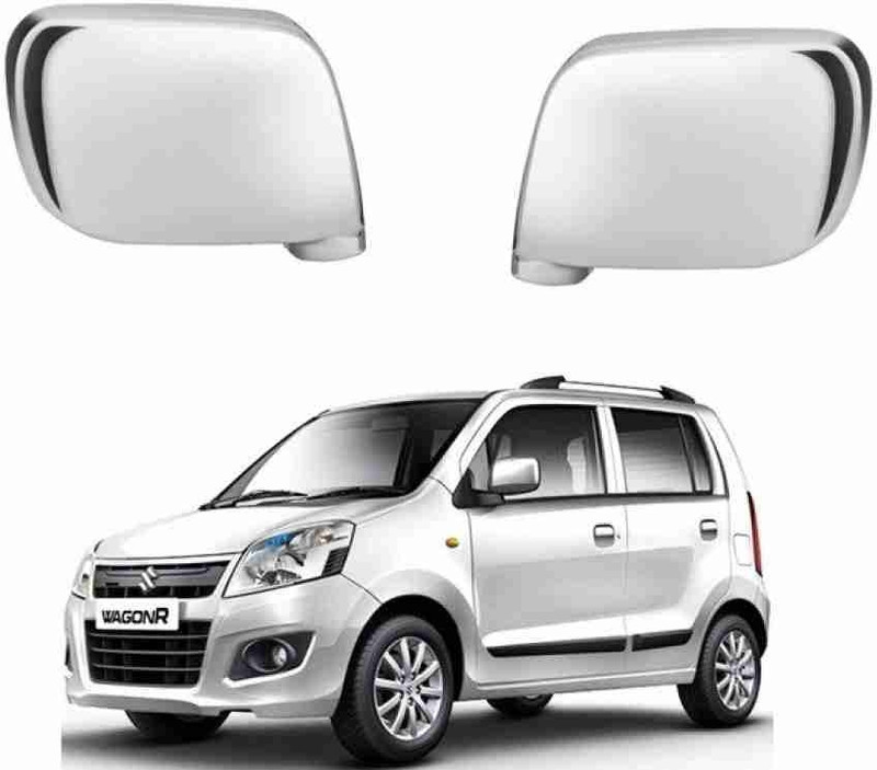AutoZone Side Mirror Cover Chrome Finishing Suitable For Maruti Wagonr(2010-2018)T-3/T-4 Chrome Maruti WagonR Side Garnish