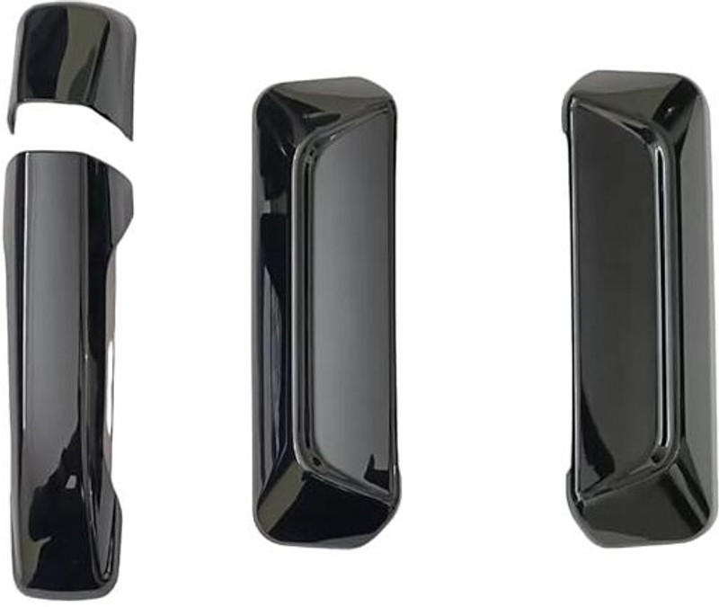 CCE Thar (2020 Onward) Car door handle catch chrome cover (set of 3)01 Chrome MAHINDRA, Mahindra Thar Side Garnish