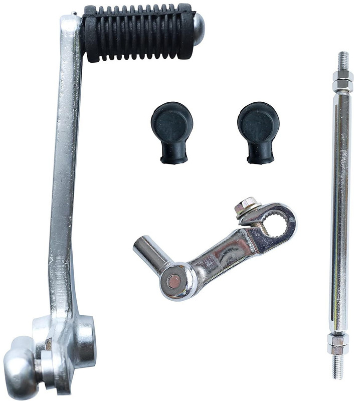 anmolenterprises Gear Lever Compatible for Apache RTR 160 Car Gear Lever(Silver)