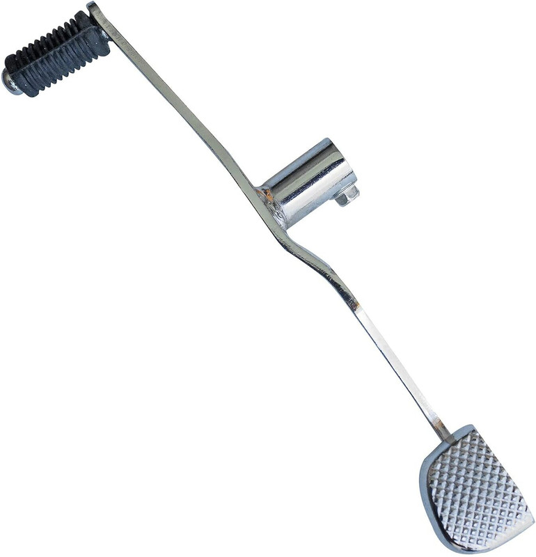 Vtrust Gear Lever Compatible for Hero HF Deluxe BS6 Car Gear Lever(Silver)