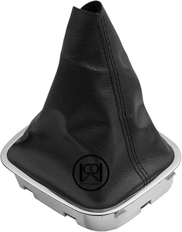 wrrphy gear lever boot for volkswagen polo/vento/rapid/ameo Car Gear Lever(Black)