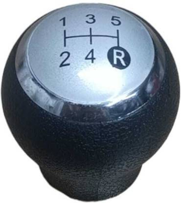 wrrphy Gear Lever/Shifter Knob Etios 5 Gear Petrol Varient Only (Chrome Finish) Car Gear Lever(Silver, Black)