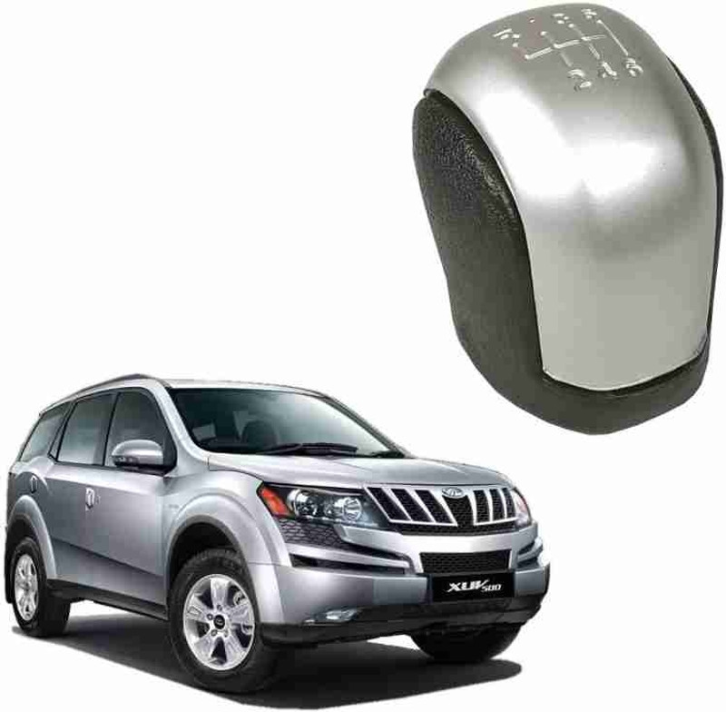 Starleo Car knob M-XUV Car Gear Lever(Silver, Black)