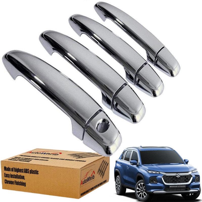 Autowhrib Car Handle Cover For Maruti Suzuki Grand Vitara 2023 Car Grab Handle Cover