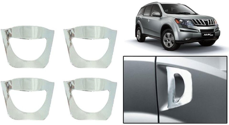 Lamkoti Car chrome door handle catch cover for X-uv 500 Car Grab Handle Cover