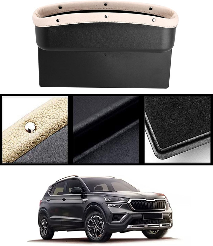 monolive Black Side Seat Gap Filler Pocket Hanging Organizer For Car-168 Car Storage Bag & Bin(0 L)