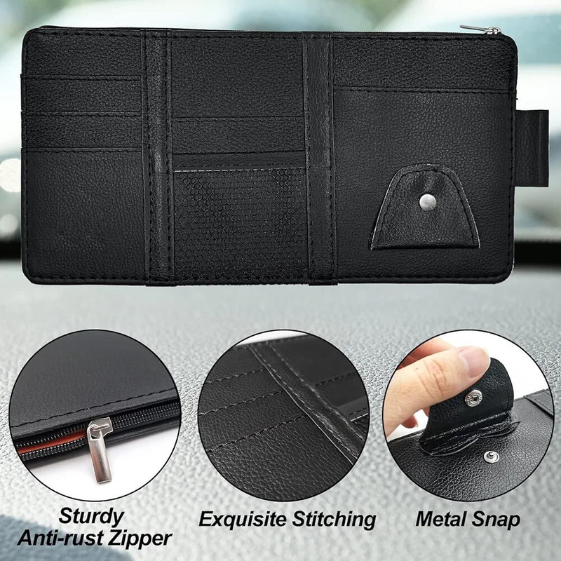 Firenzi car sun visor hanging organiser 01 Car Multi Pocket(0 L)