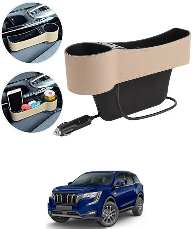 monolive Multifunctional Beige Car Side Seat Hanging Organizer For Car-323 Car Side Seat Catcher(0 L)