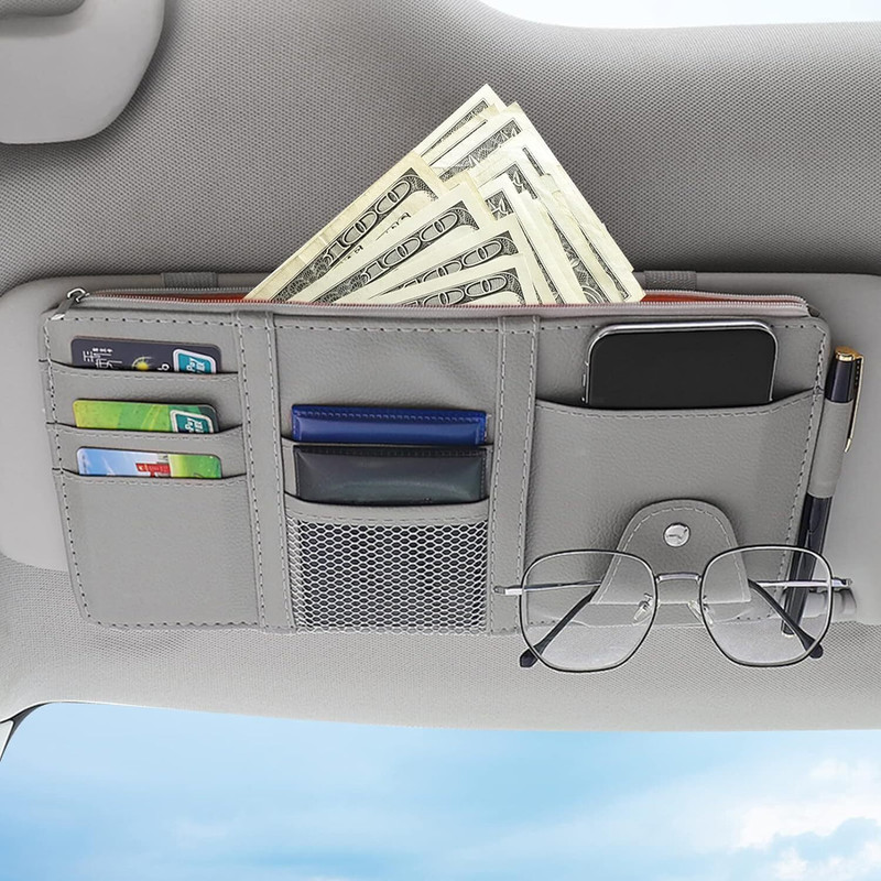 AAWADKRUPA ENTERPRISES Car Sun Visor Organizer Car Storage Bag(1 L)