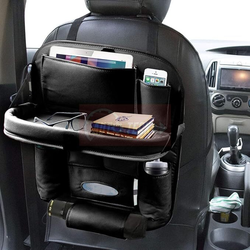 PRAFECT Compact, stylish, and easy-to-install organizer & Perfect for snacks and kids Car Storage Bag(15 L)