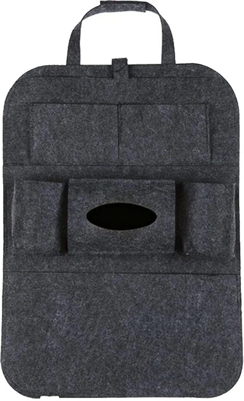 BBBIKINI Car Back Seat Organizer With Multi Pockets Rear Storage Hanger for All Cars Car Storage Bag(0 L)