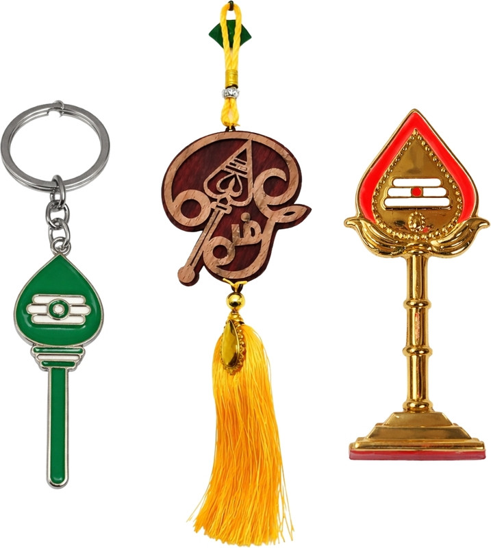 SRK ONLINE RETAILER Murugan Keychain Hanging Idol Combo Set Car Multi Pocket(0.3 L)