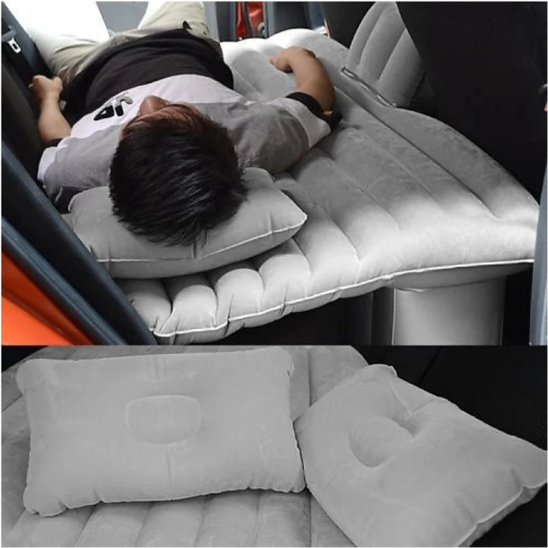 Krishna Product Multifunctional Inflatable Car Bed Mattress with Two Air Pillows19 RR17 New Design New Design Multifunctional Inflatable Car Bed Mattress Car Inflatable Bed Car Inflatable Bed(Tavera, New Swift, Innova, Innova, Mobilio, Swift Dzire, Universal, Range Rover Evoque, Grand Dicor, i10, CR