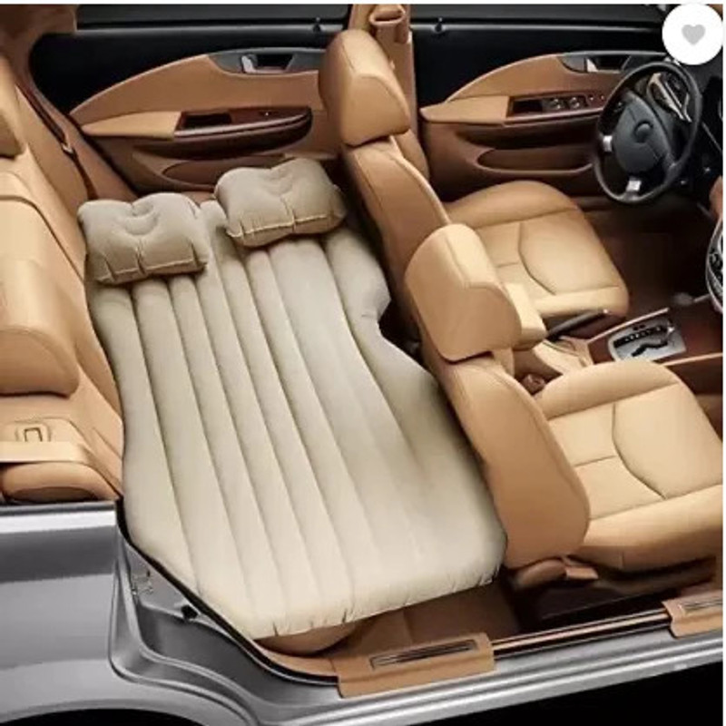 DHARU Car Bed Mattress for Rest,Travel, Car Back Seat Air Inflation Bed Car Inflatable Bed