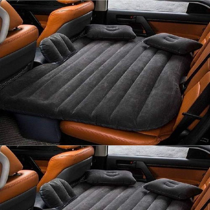 Techtest NW Inflatablebed-Black-Alto 800 car Bed Inflatable Mattressstyle43 Car Inflatable Bed(i20, i10, XUV, Octavia, Innova, Baleno, Fortuner, WagonR, Octavia, Alto 800, Creta, A-Class)