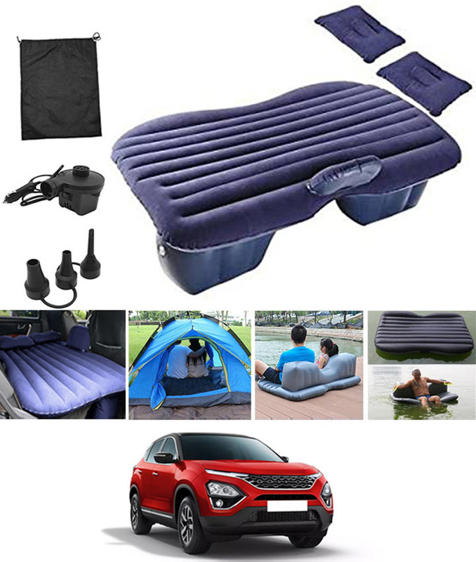 AYW Inflatable Blue Car BedTravel(Car,Camping,Swimming)-Harrier Tata 2019 Waterproof & Premium Finish Car Inflatable Bed(Universal)