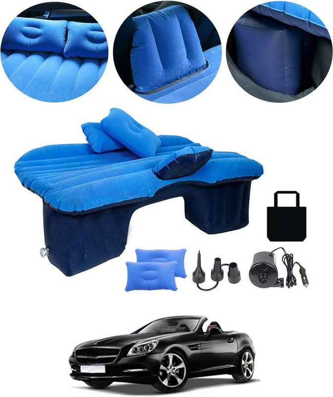 ABJD Multiuse Long-Lasting Inflatable Blue Bed For Car/Home-244 Car Inflatable Bed(Universal For Car)