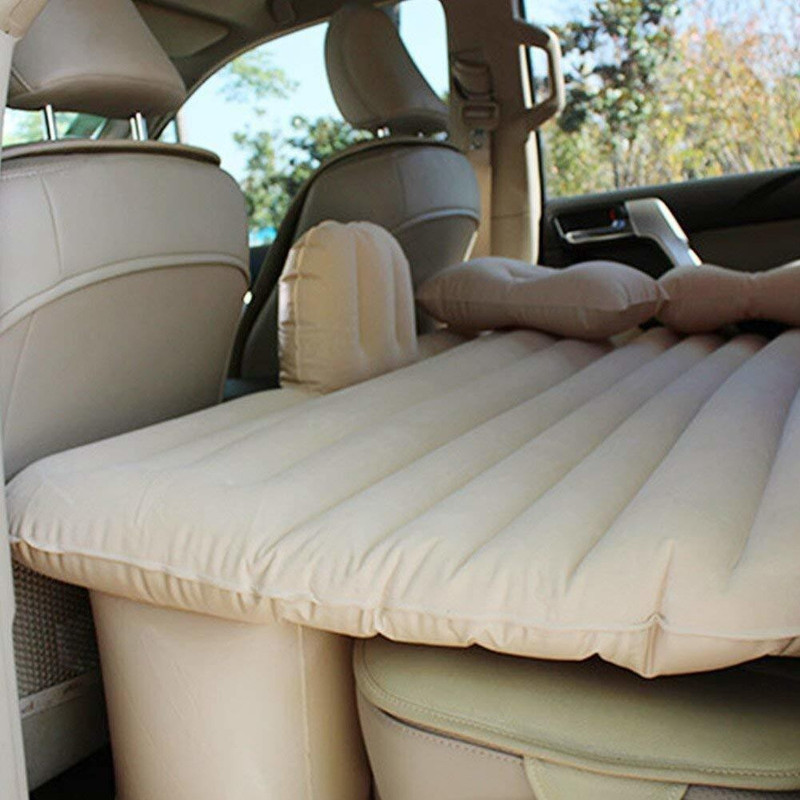 Soflin Car Bed_ Air Bed Travel Sleeping Back Seat Comfortable Vehicle Car Inflatable Bed (Universal For Car) Car Inflatable Bed(Universal)