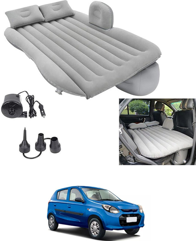 DHARU Premium Car Inflatable Bed-Grey N1A110 Car Inflatable Bed(Alto 800)