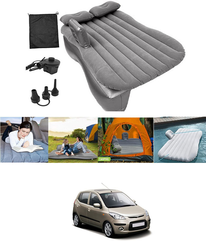 DHARU Premium Car Inflatable Bed-Grey N1A42 Car Inflatable Bed(i10)