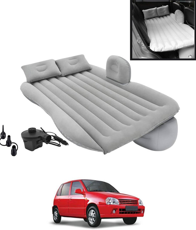 DHARU Grey Premium Car Inflatable Bed DRN157 Universal Fit Car Inflatable Bed Car Inflatable Bed