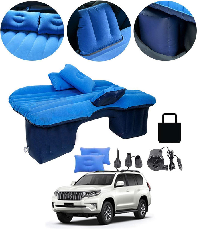 ABJD Multiuse Long-Lasting Inflatable Blue Bed For Car/Home-174 Comfortable Universal Multipurpose Inflatable Blue Bed For Car-174 Car Inflatable Bed(Land Cruiser Prado)