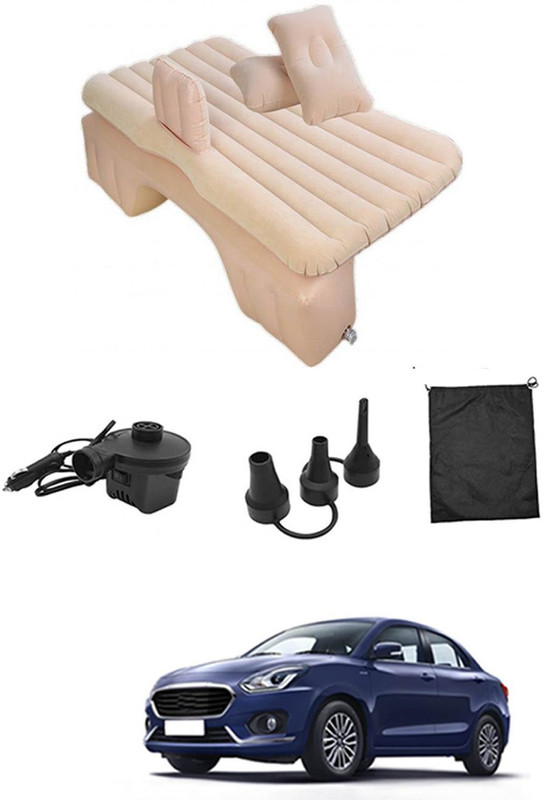 DHARU Premium Car Inflatable Bed-Beige N1A12 Car Inflatable Bed(Swift Dzire)