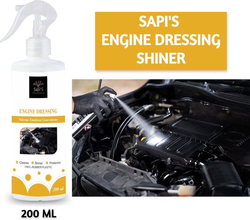 SAPI'S SapiS Engine Dressing Shiner 200ml Engine Cleaner(201 ml)