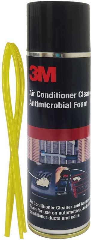 3M Air Conditioner Cleaner & Antimicrobial* Foam AC Cleaning Foam Vehicle Interior Cleaner(140 g)