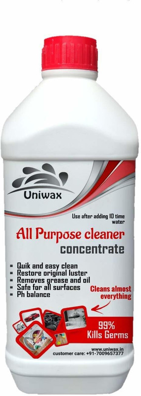 uniwax All Purpose Cleaner Concentrate (Heavy Duty) APC 1kg All Purpose Cleaner Concentrate (Heavy Duty) APC 1kg Vehicle Interior Cleaner(1000 ml)